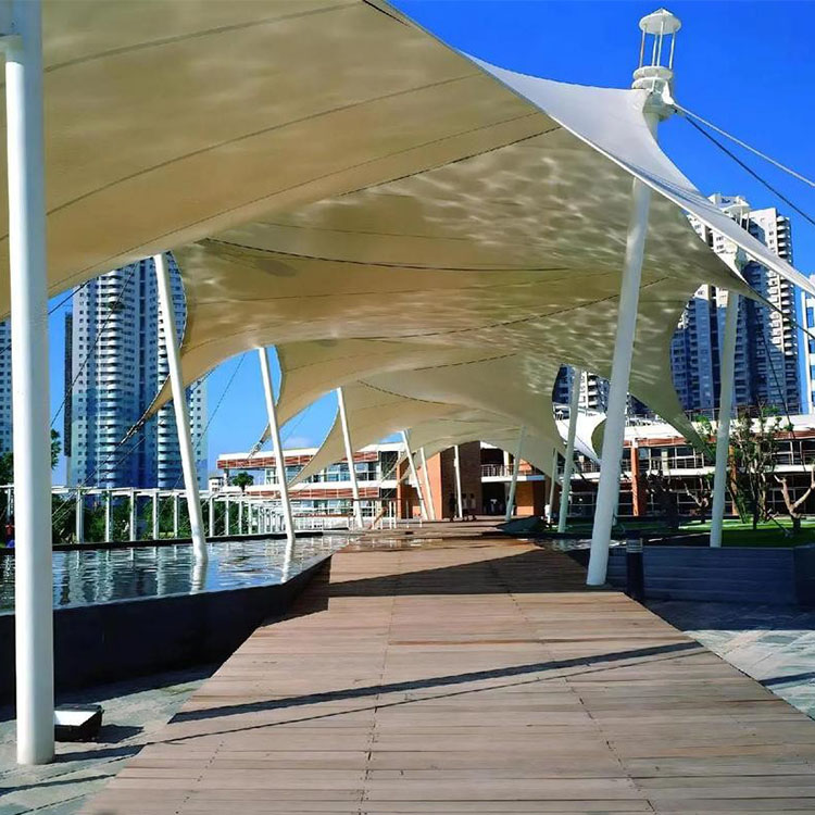 夏邑县膜结构景观棚